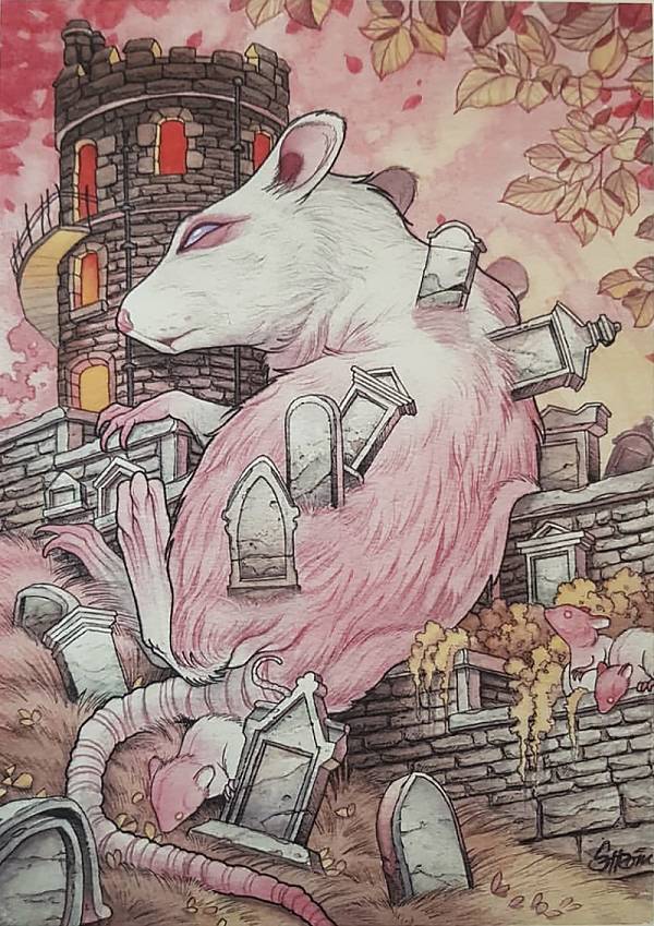 Teresa Sharpe take over Tom Strom rat illustration