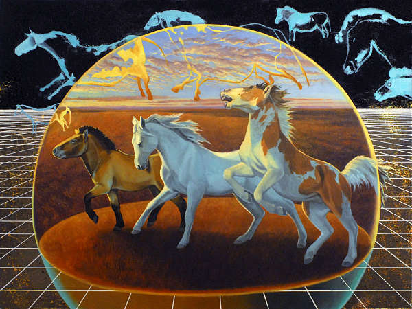 Alexis Kandra Life on Spaceship Earth the first horse