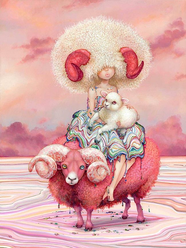 Camilla d'Errico surreal pink painting - What are the Top 5 Do's and Don'ts for Artists Working with Galleries?