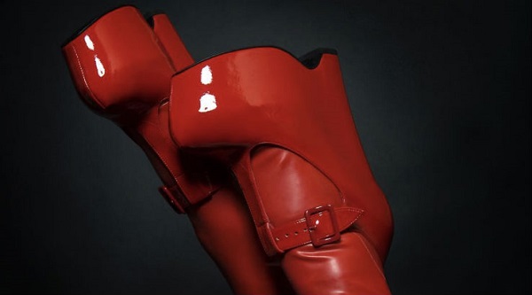 Kat Von D Launches "Von D Shoes" red fetish