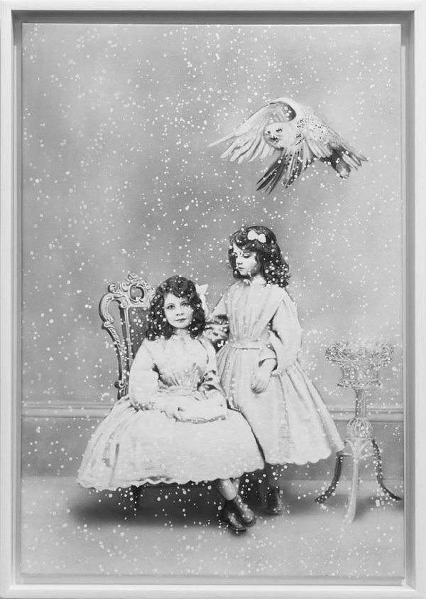 Zoé Byland "Sisters and Snowy Owl"