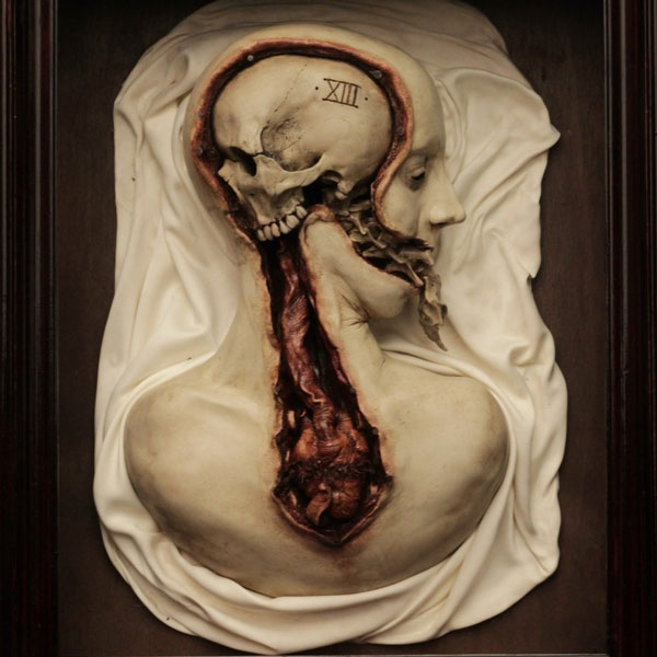 Emil Melmoth anatomical sculpture