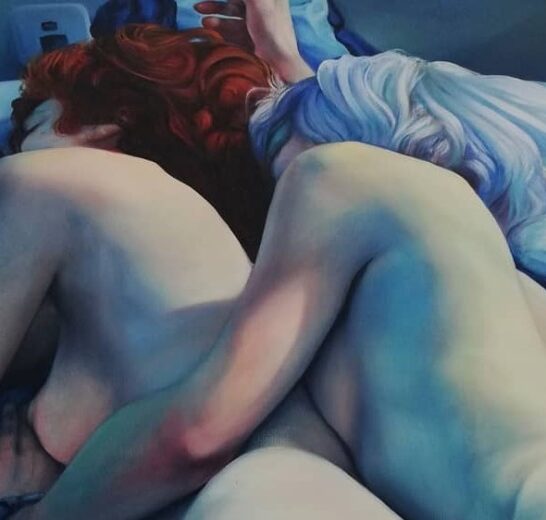 Favorite Instagram posts 2019 erotic painting nude couple of women