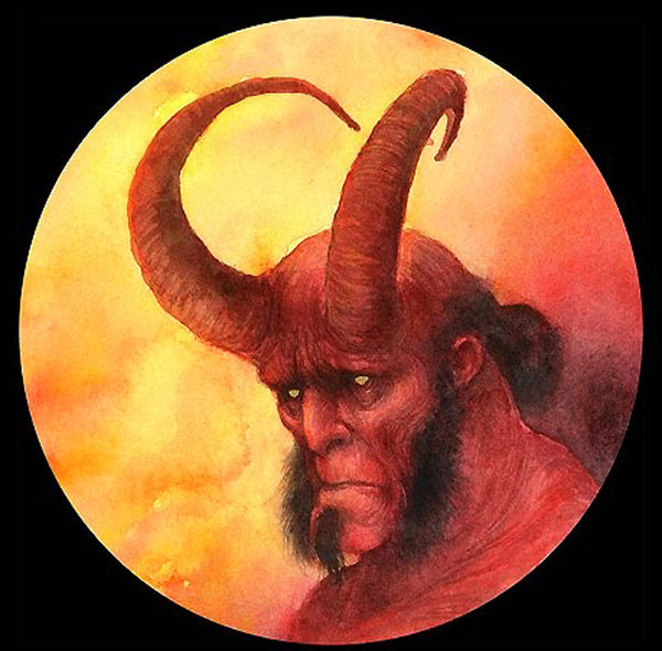 Hellboy portrait Iris Compiet