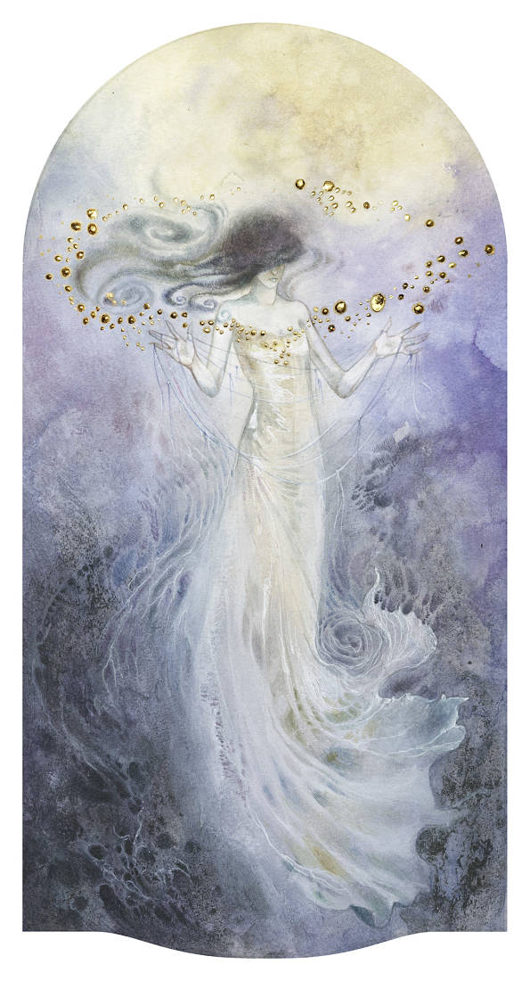 Stephanie Law conjure goddess painting 