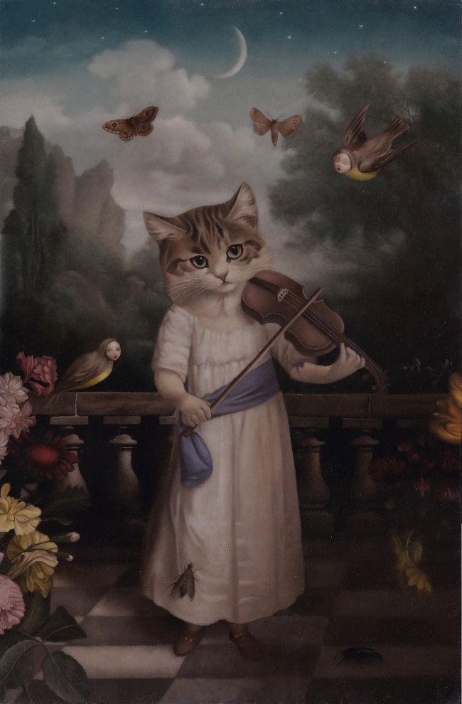 Stephen Mackey cat and fiddle Arcadia Contemporary