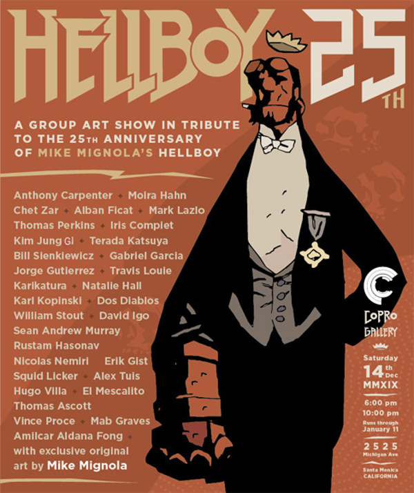 Hellboy group exhibition