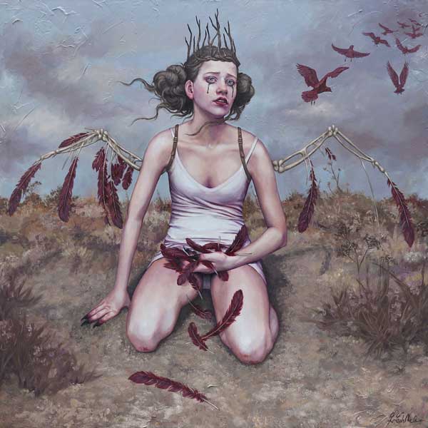 Lisa Lach-Nielsen surrealistic painting