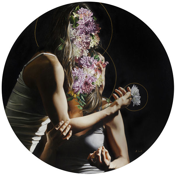 Amanda Greive surreal flower portrait 