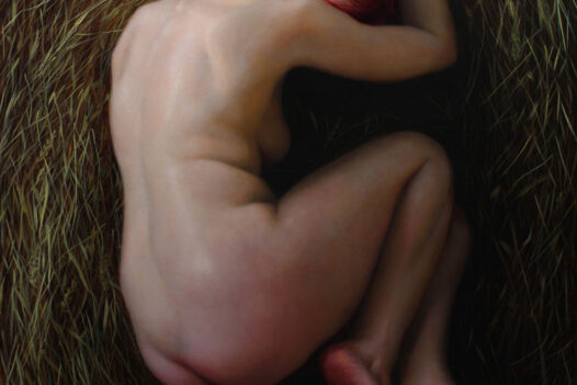 nude painting by artist brianna lee