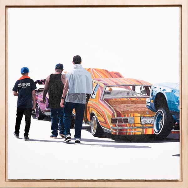 The Perez Bros contemporary car painting 
