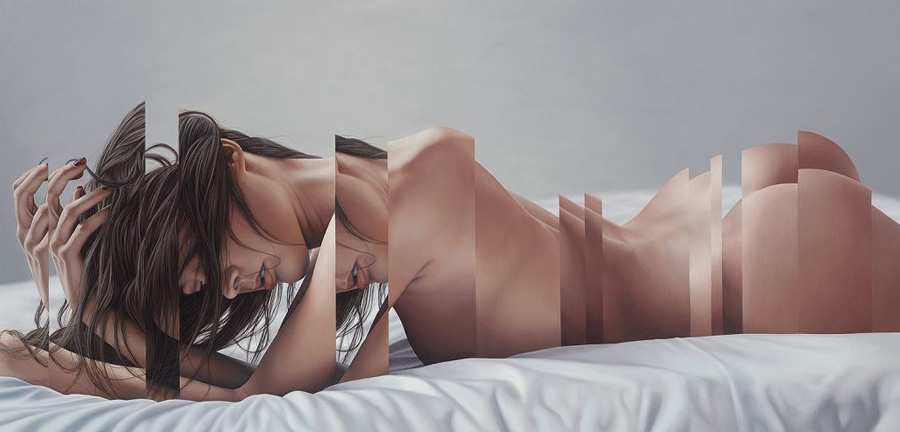 James Bullough nude painting