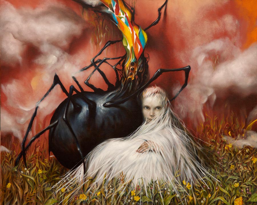 Esao Andrews surreal painting 