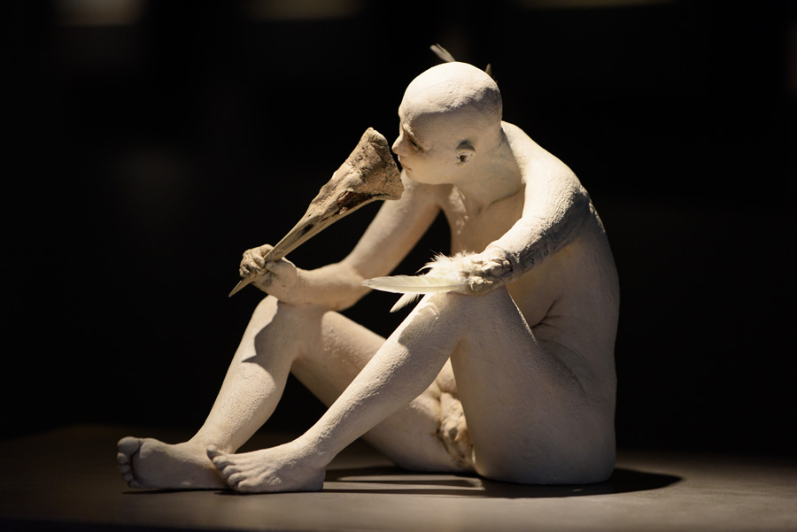 Susannah Zucker - "Mask" sculpture 