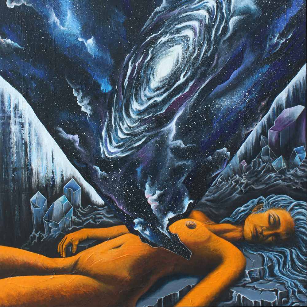 "Deep Space" online-only group exhibit The Copper Wolf 
