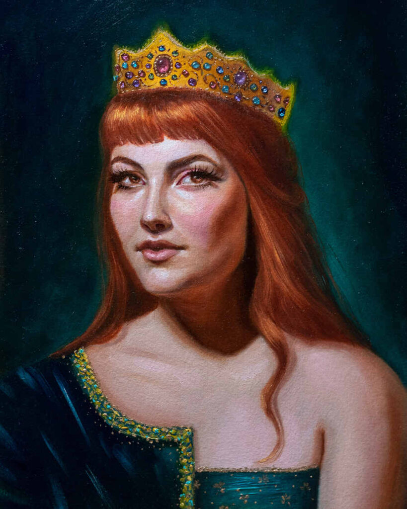 Foksynes Bridig queen portrait