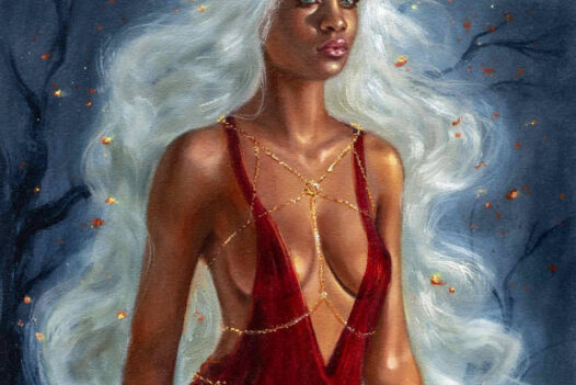 Foksynes Hecate goddess painting