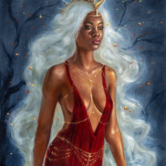 Foksynes Hecate goddess painting