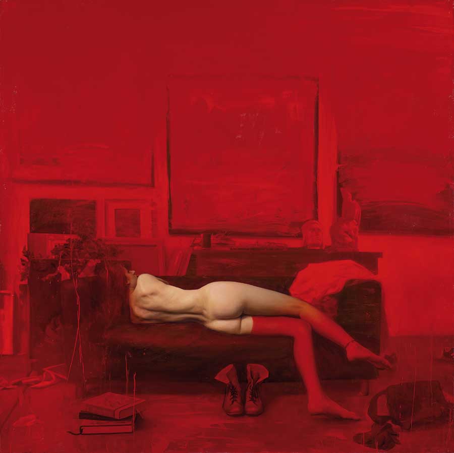 Jordi Diaz Alama nude figurative painting