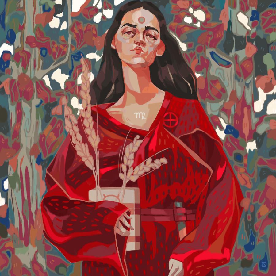 Alejandra Caballero Painting of Virgo