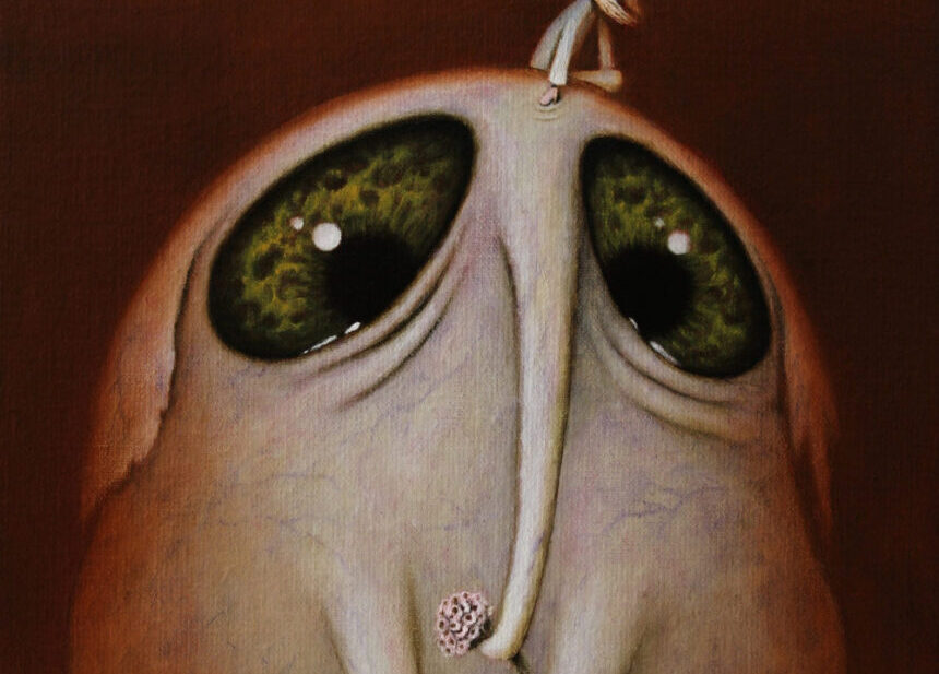 August-Vilella - The elephant - pop surrealism painting