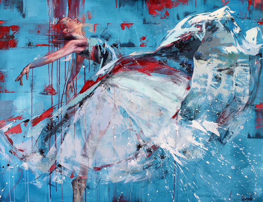 Daniella Queirolo
"Rebirth", Oil and acrylic on canvas, 95 x 125cm