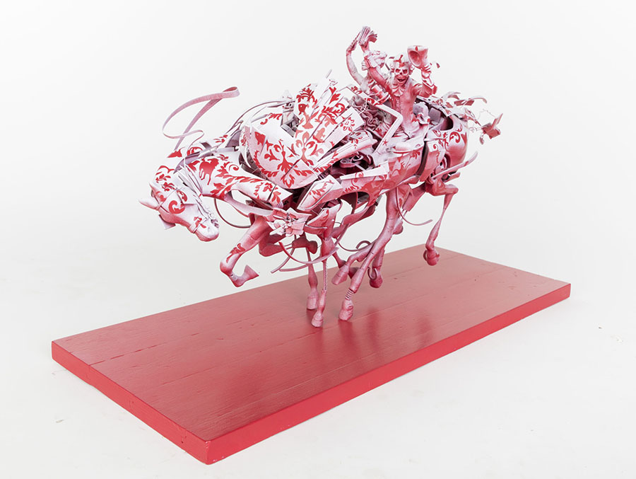 Stephen Ives horse sculpture Beautiful Bizarre Art Prize