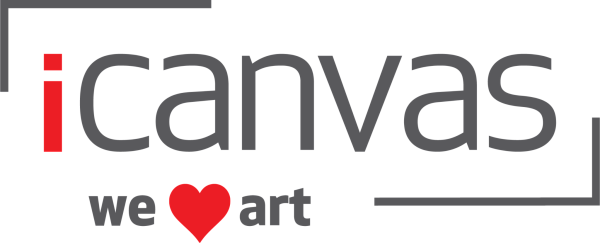 iCanvas heart logo 