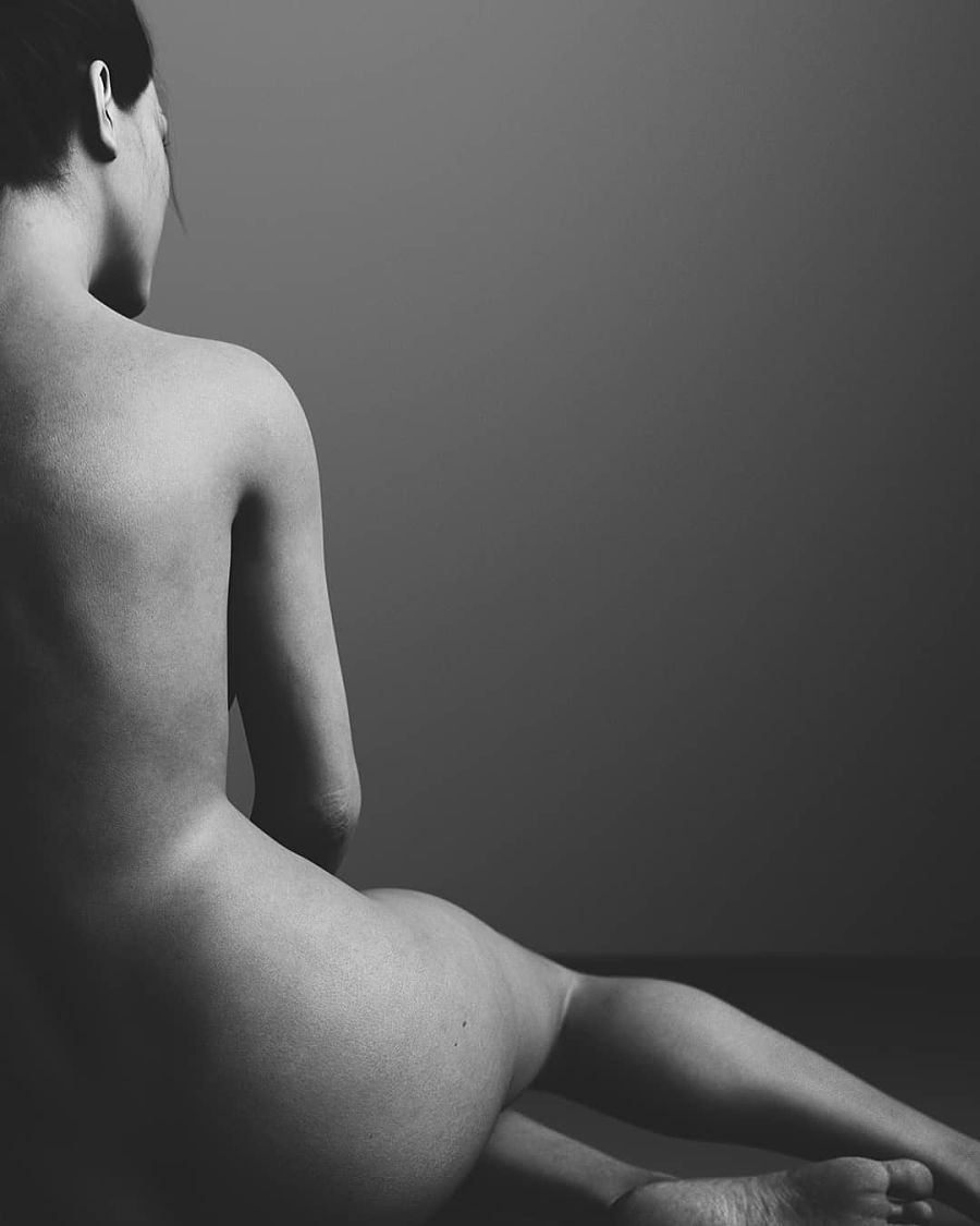 black & white nude figure dark artistry of judhakrist