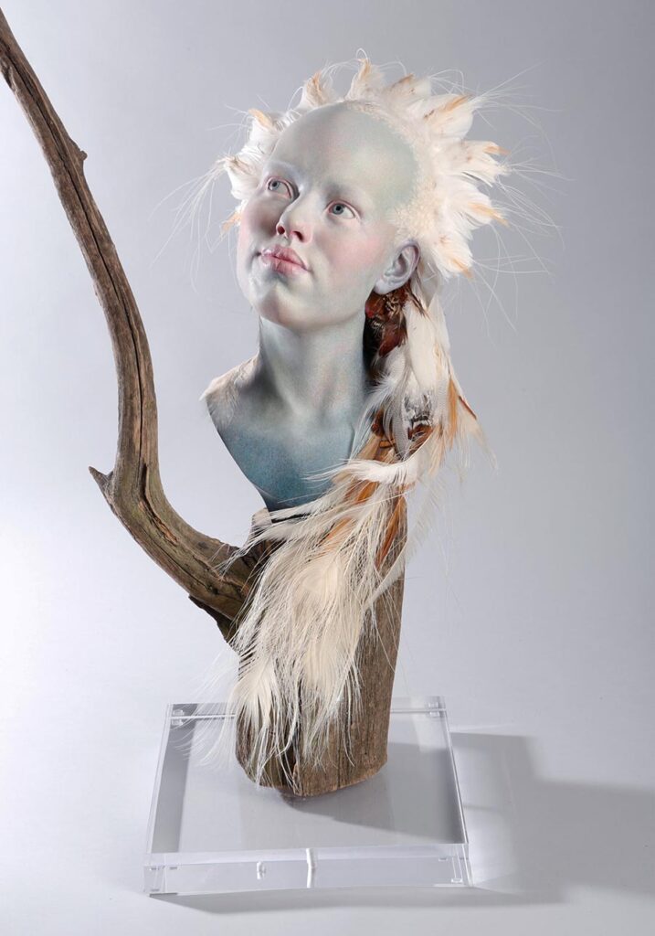 Margarete Adler fairy bust sculpture Yasha Young 