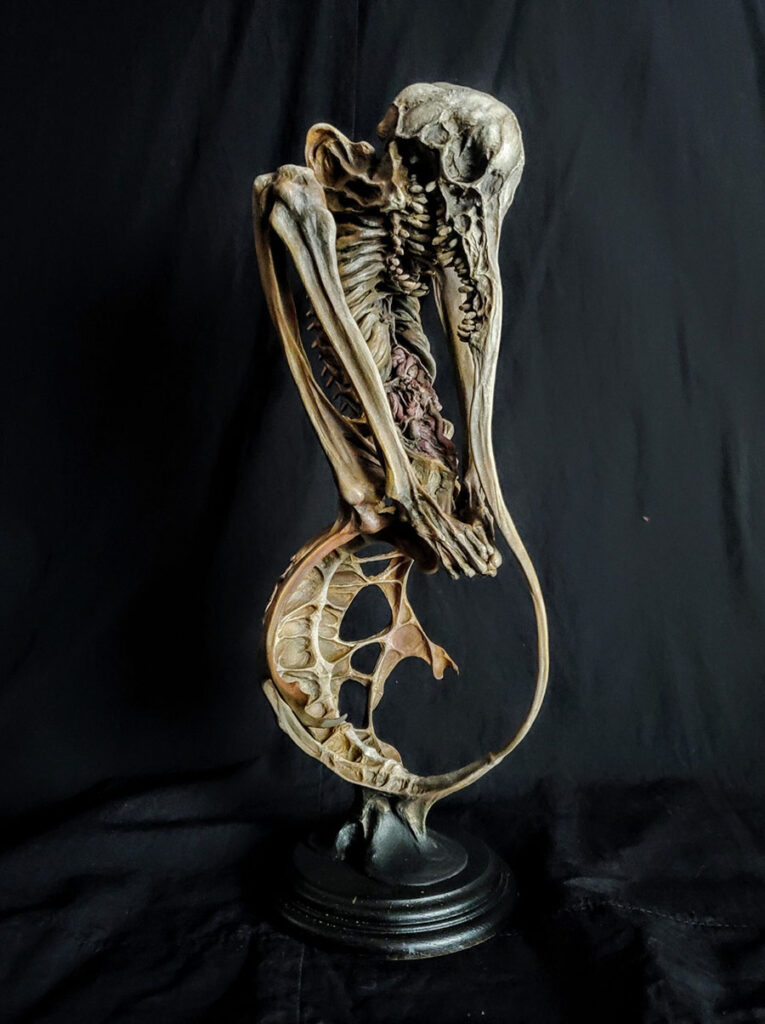 Keisuke Yoneyama dark art abstract sculpture