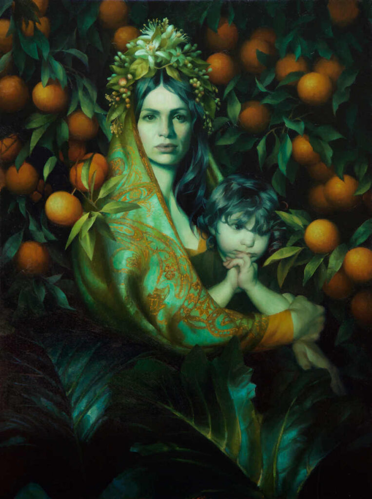 Adrienne Stein orange blossom