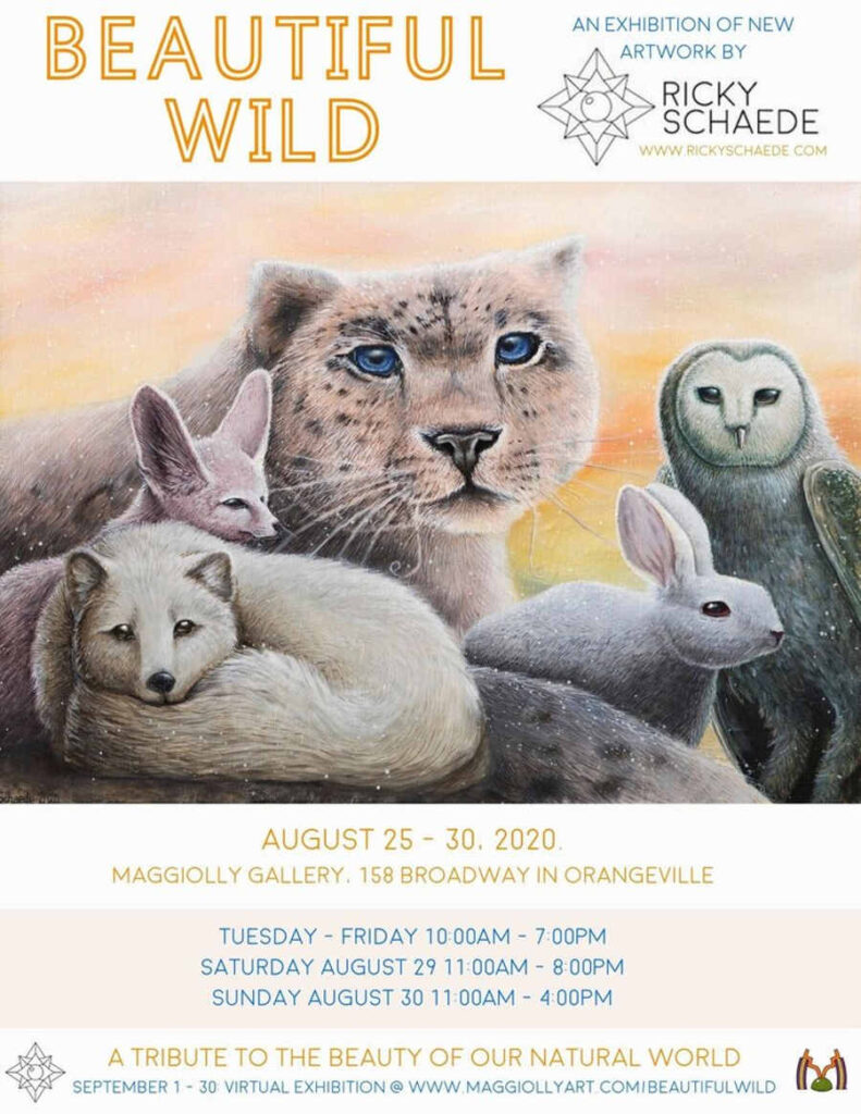 Ricky Schaede Beautiful Wild solo show