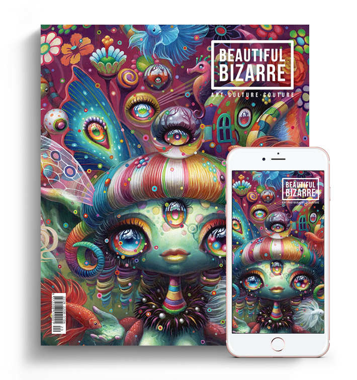 beautiful bizarre magazine - issue 30 - yoko d'holbachie cover