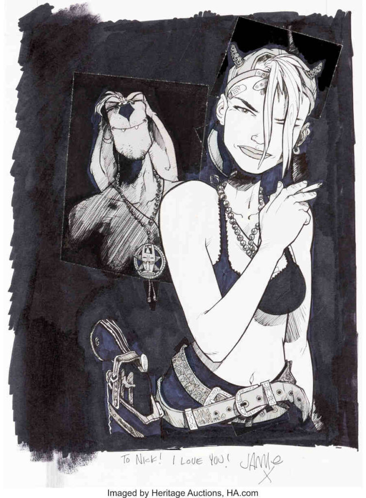 Jaime Hewlett Tank Girl Yasha Young interview