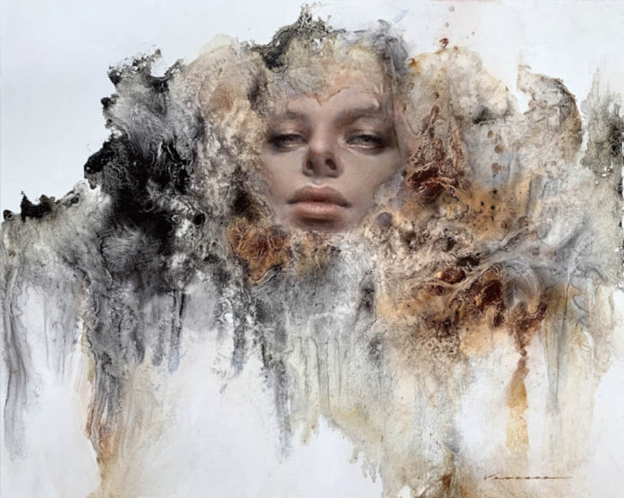 Vanessa Lemen mystical female painting IX Online