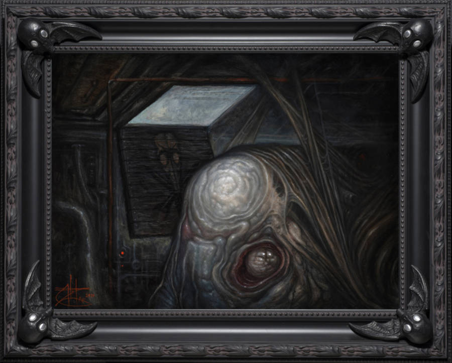 Chet Zar dark art creature Copro Gallery