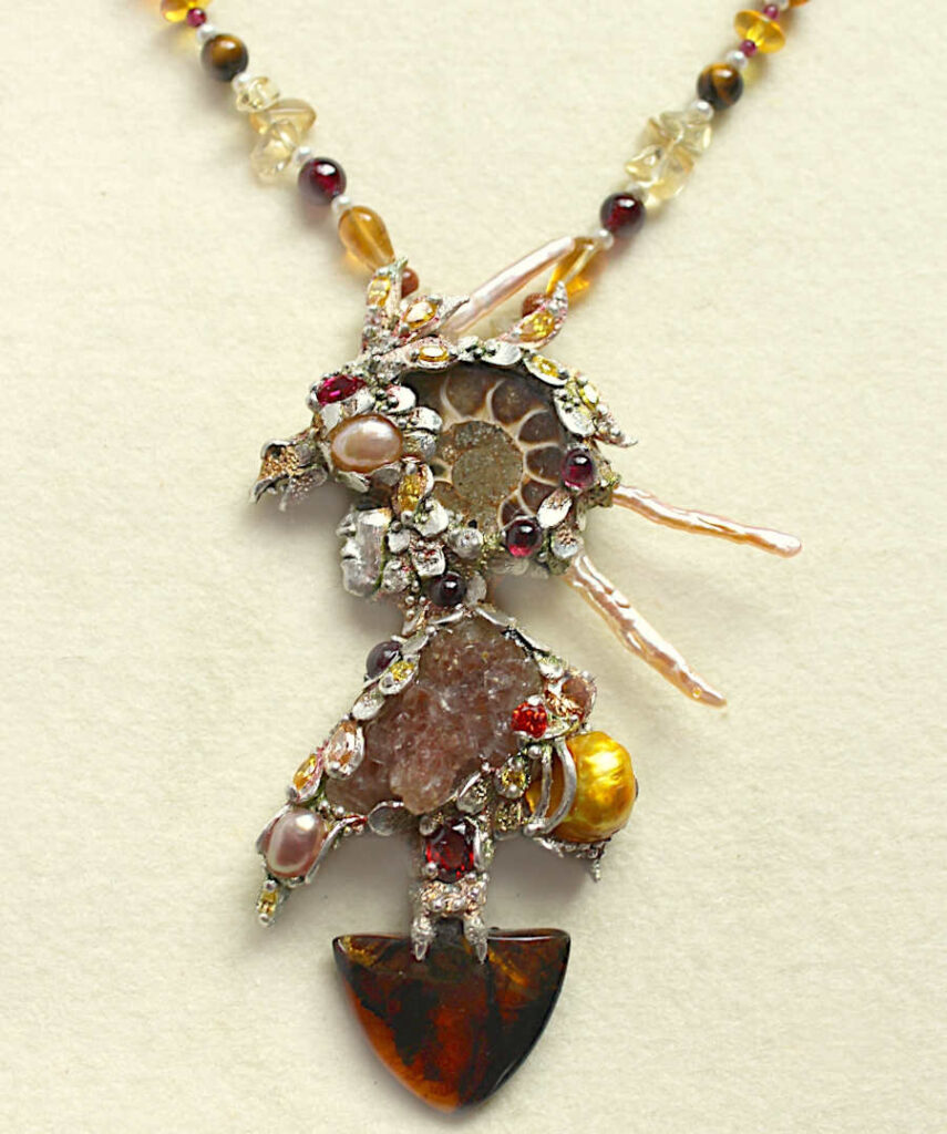 Kelly Potts-Martinez gemstone necklace