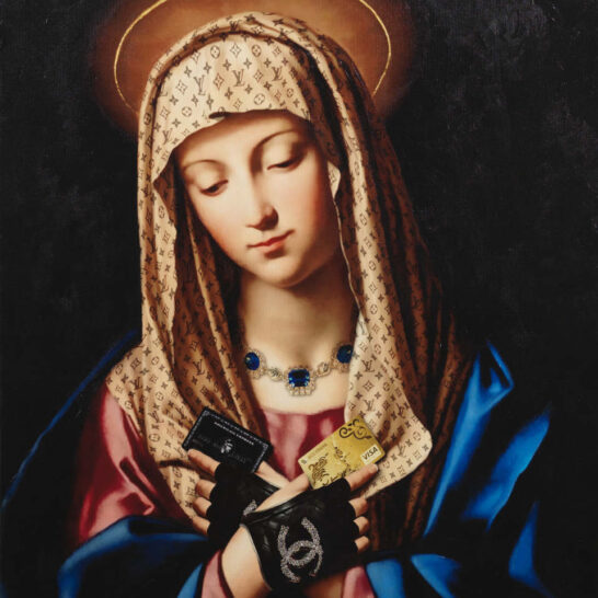 Antonio Del Prete Madonna Mary portrait