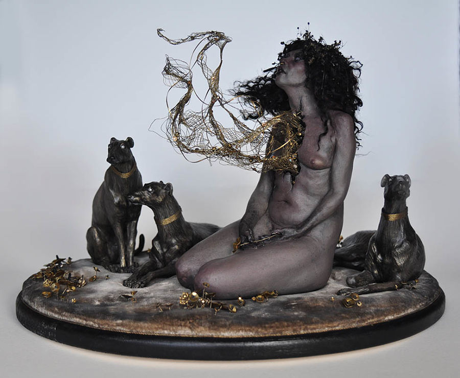 Jessica Dalva As Dusk Would Fall sculpture