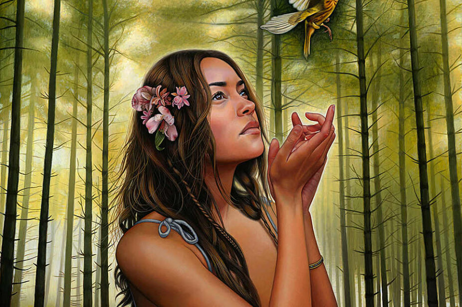 nathan miller fine art free spirit painting feature