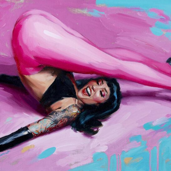 Chris Guest - figurative painting - Lucid Dreaming - header