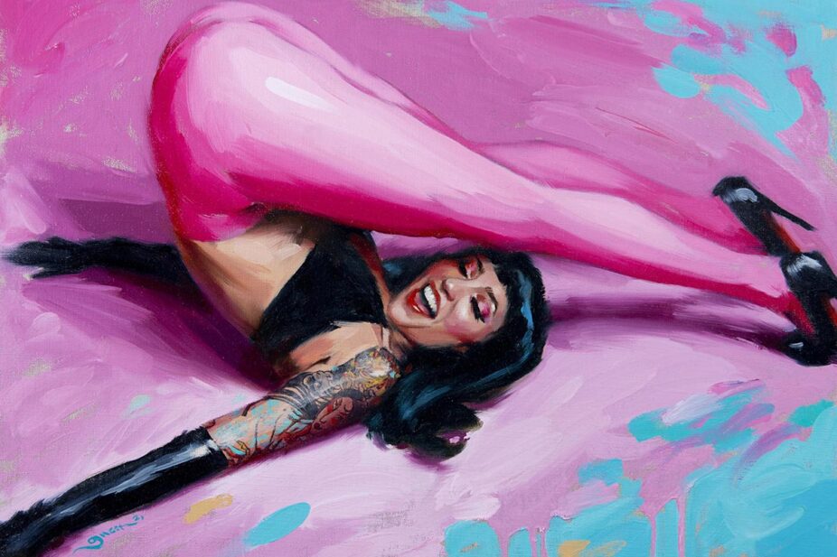 Chris Guest - figurative painting - Lucid Dreaming - header