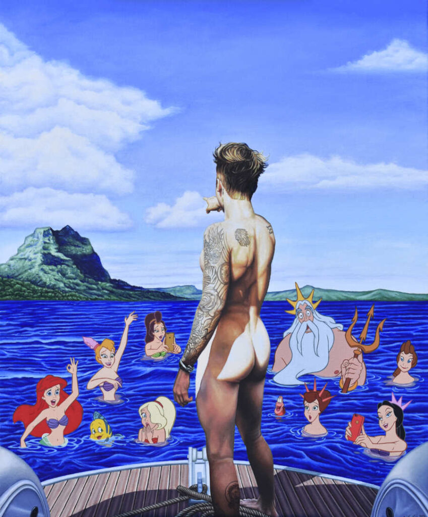 Rodolfo Loaiza mermaid nude man