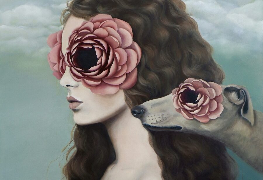 Caroline Gaudreault Woman and Animal Portrait