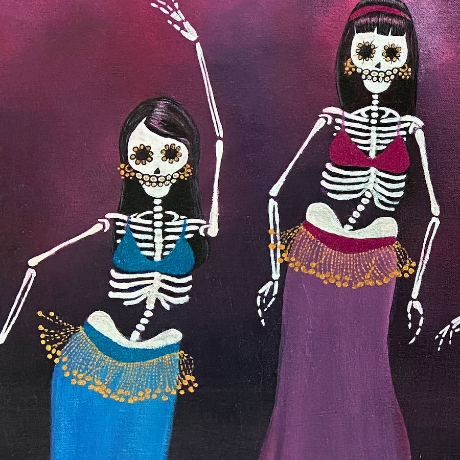 Caroline Gaudreault Day of The Dead Painting