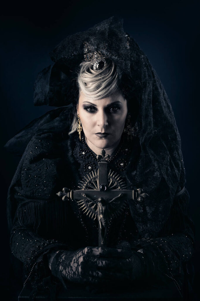 Cedric Brion Studio gothic woman portrait