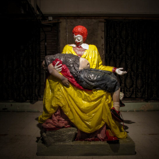 John Moran Ronald McDonald sculpture
