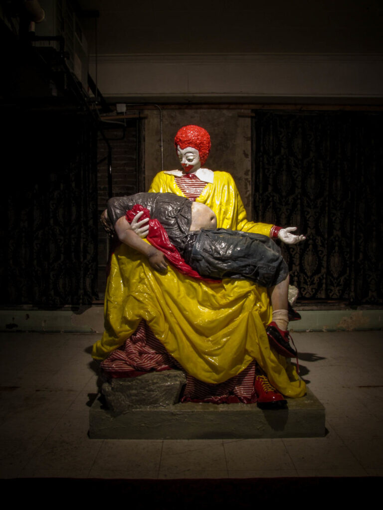 John Moran Ronald McDonald sculpture
