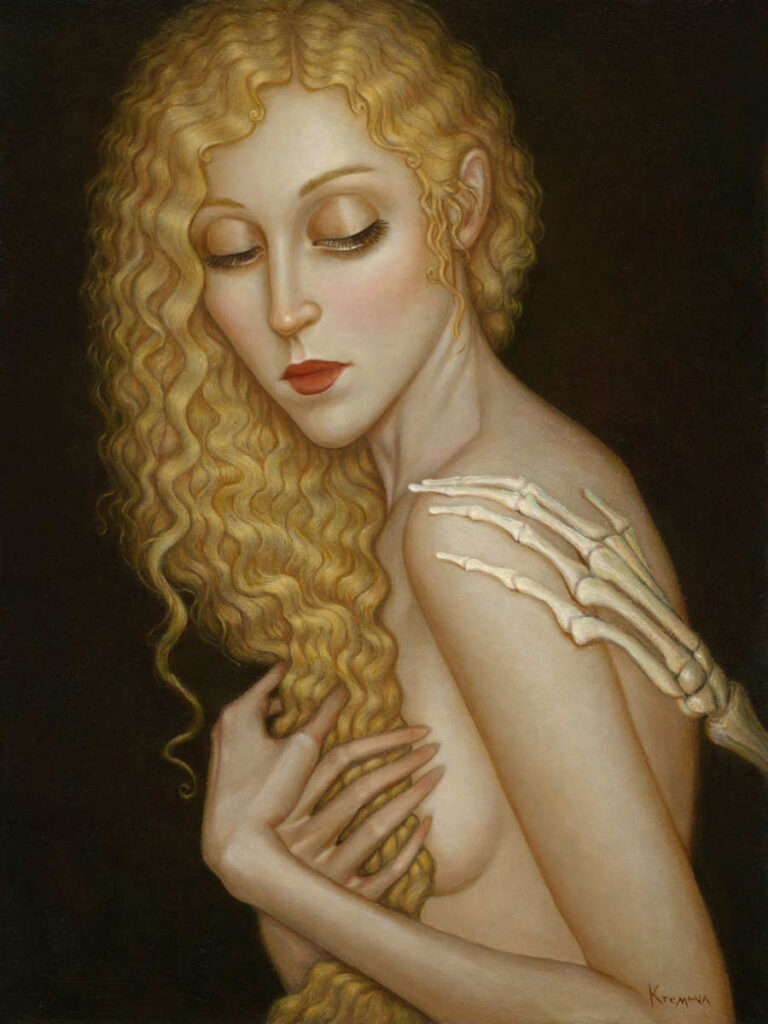 Kremena Chipolova nude blonde woman
